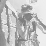 autoportrait Micheline Blanchoud